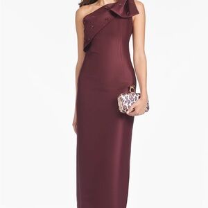 Sachin + Babi Olivia Malbec gown